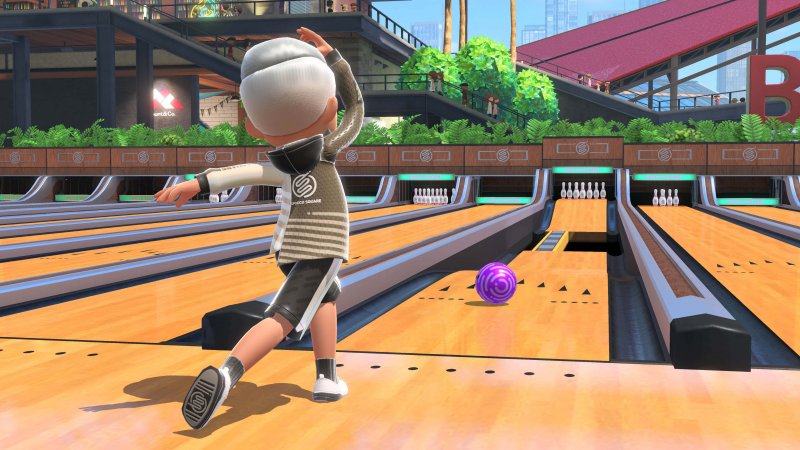 Il bowling di Nintendo Switch Sports