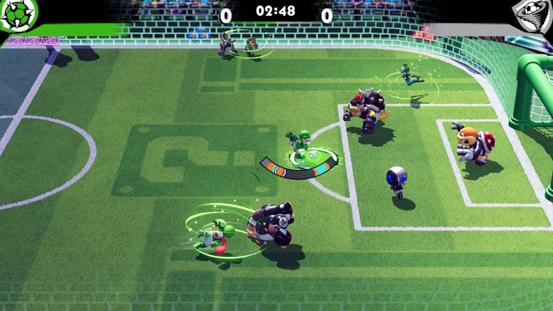 Le partite di esibizione online sono un passaggio fondamentale per acquisire esperienza in Mario Strikers: Battle League Football