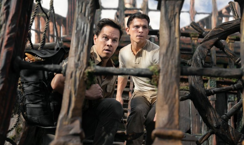 Uncharted, una scena del film Uncharted, una scena del film