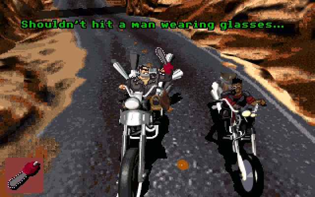 Le (spesso odiate) sequenze arcade di Full Throttle non erano originalmente implementate in ScummVM