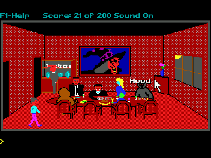 Screenshot dalla trilogia di avventure Hugo.