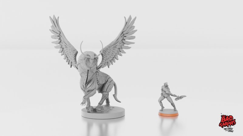 Taurus e Luchador da The Bad Karmas and the Curse of the Zodiac Taurus e Luchador da The Bad Karmas and the Curse of the Zodiac