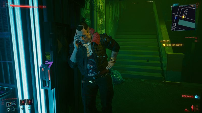 Cyberpunk 2077, Jackie in una delle fasi iniziali della campagna