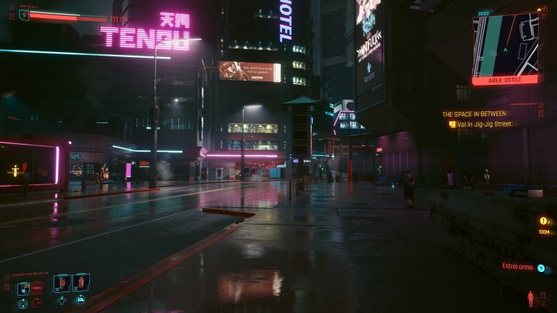 Cyberpunk 2077, Night City senza ombre in ray tracing: notare le differenze è dura