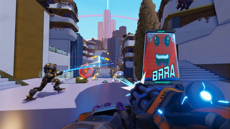 Roboquest, uno screenshot dal gioco