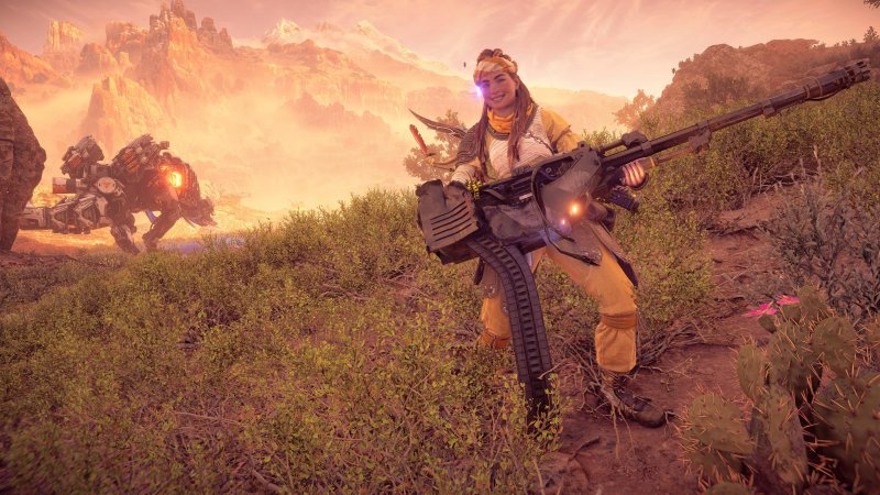 Horizon Forbidden West: non c'è niente di meglio che trovarsi con l'arma giusta al momento giusto! Horizon Forbidden West: non c'è niente di meglio che trovarsi con l'arma giusta al momento giusto!