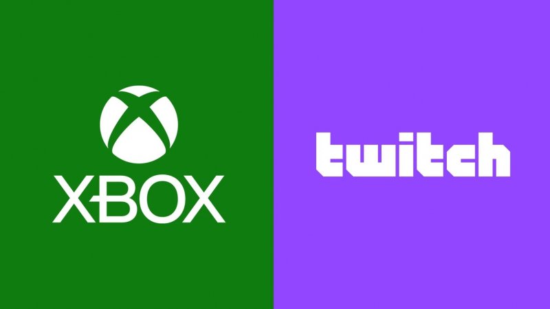 I loghi di Xbox (sinistra) e Twitch (destra)