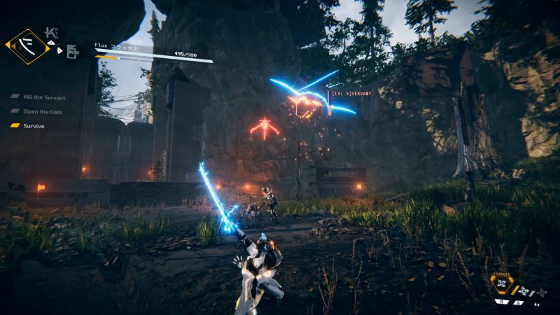 Anche le armi corpo a corpo possono attaccare dalla distanza in Morbid Metal