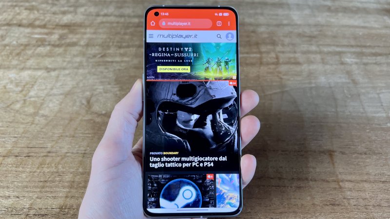 Il display di Realme GT 2 Pro è eccellente