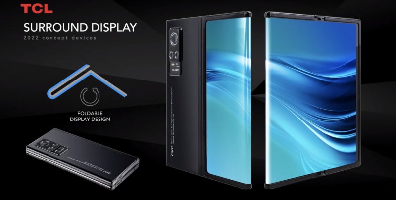 Il Surround Display di TCL, ancora in forma concettuale