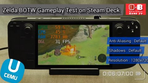 Steam Deck: Nintendo is blocking videos showing emulation of Nintendo Switch games