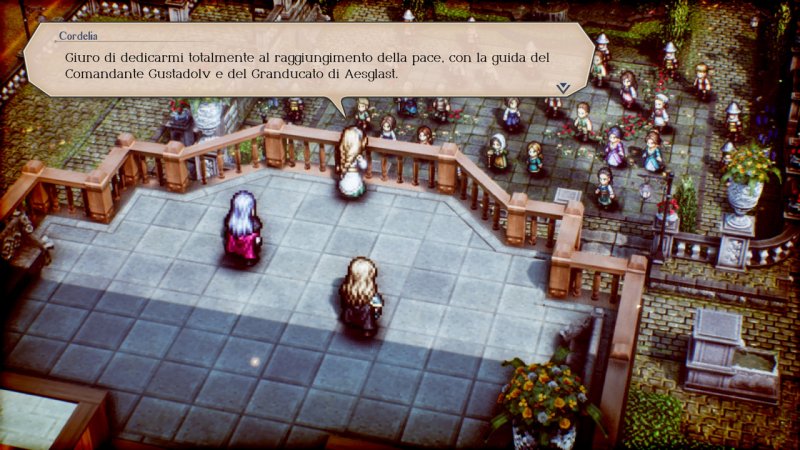 Triangle Strategy, Cordelia è la principessa di Glenbrook