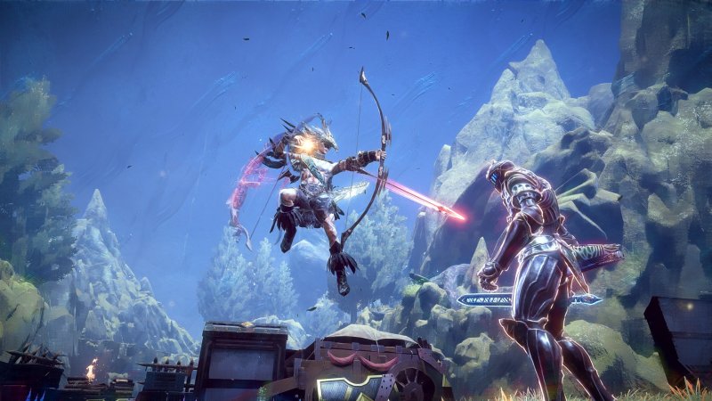 Babylon's Fall, una sequenza di combattimento Babylon's Fall, una sequenza di combattimento