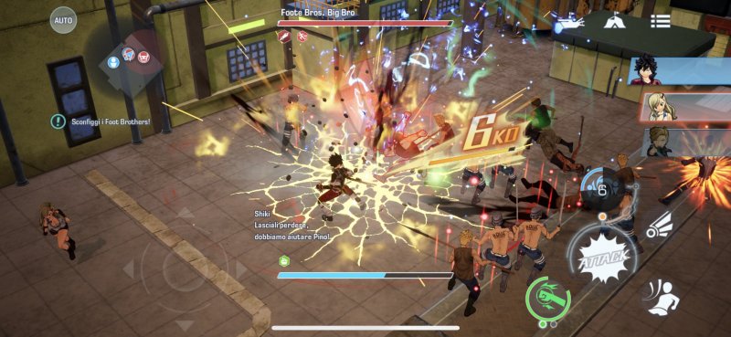 EDENS ZERO Pocket Galaxy, una sequenza di combattimento