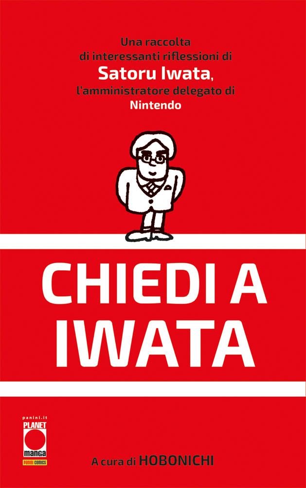 Chiedi a Iwata, la copertina italiana Chiedi a Iwata, la copertina italiana