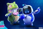 Fall Guys: trailer di Astro Bot e del T-Rex, i nuovi personaggi in arrivo da PlayStation - Notizia