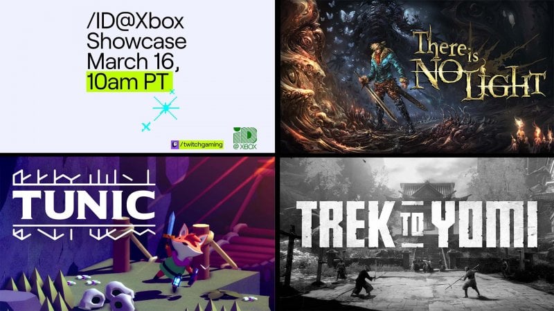 ID @ Xbox Showcase of March 2022, the poster of the event
