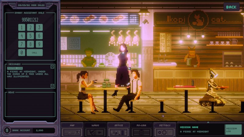 Chinatown Detective Agency, uno screenshot della particolare avventura grafica Chinatown Detective Agency, uno screenshot della particolare avventura grafica