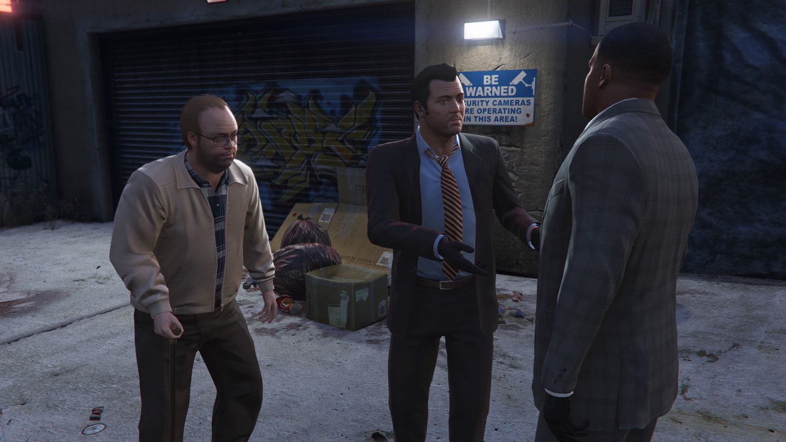I tre protagonisti di GTA V