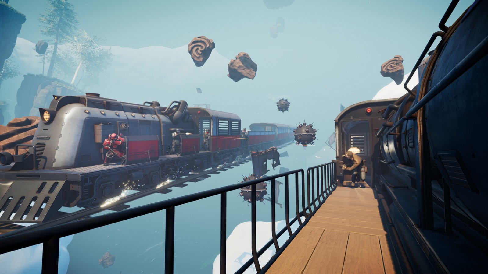 Voidtrain, trailer del gameplay per il survival su binari di Nearga