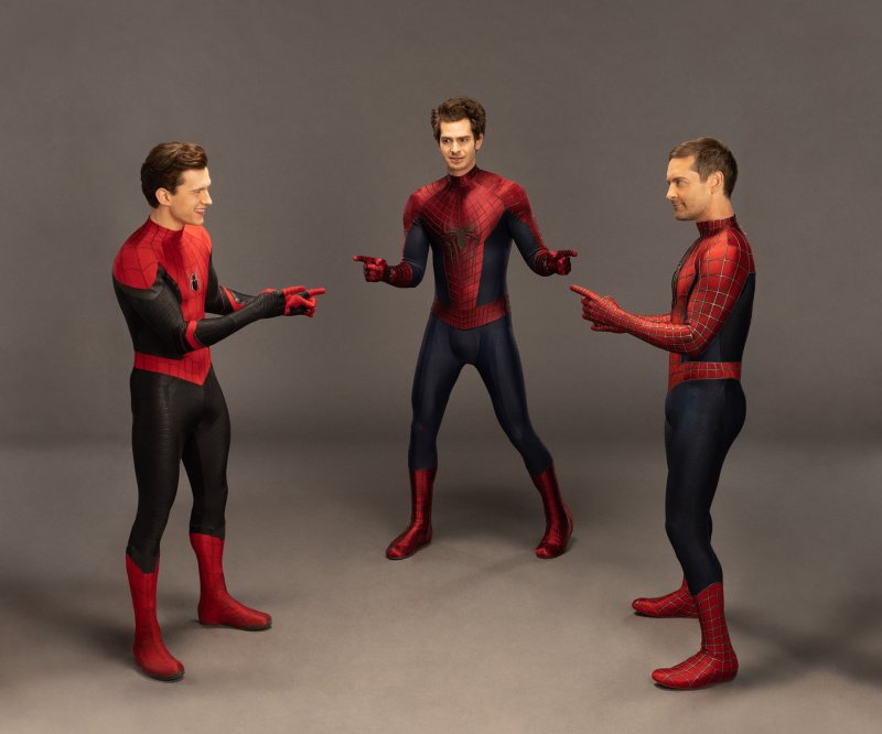 Spider-Man: No Way Home, i tre protagonisti ricreano il famoso meme