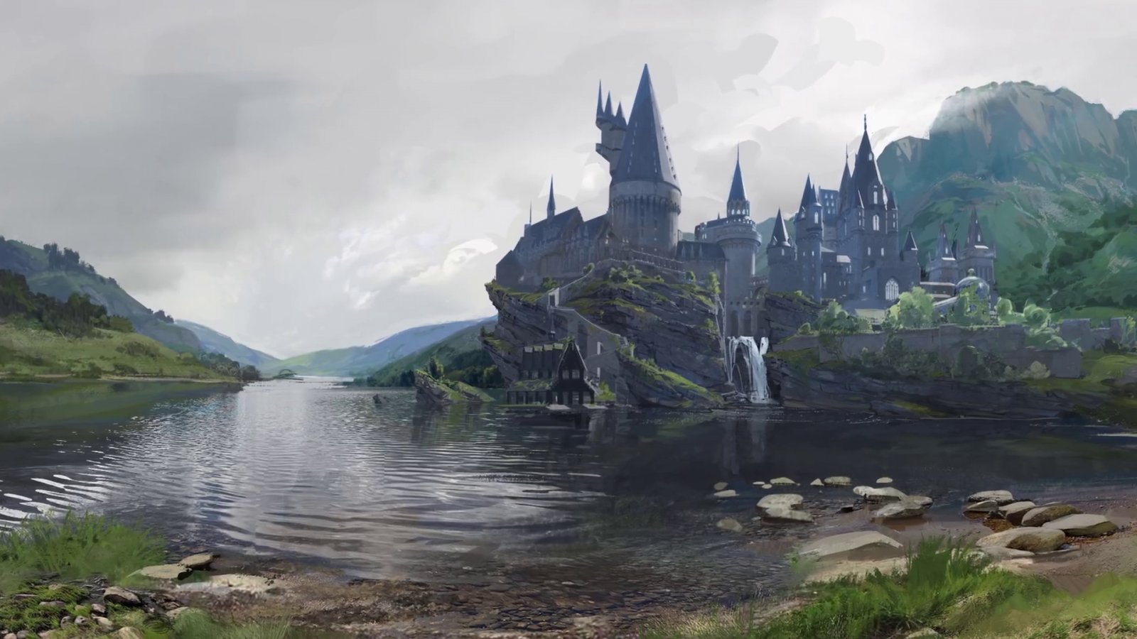 Hogwarts Legacy: durata, menù principale e mappa trapelano dall'art book ufficiale