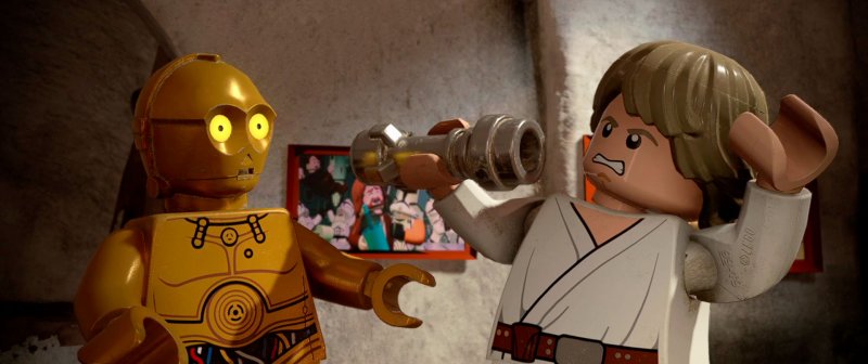 LEGO Star Wars: La Saga degli Skywalker, una delle divertenti scenette del gioco
