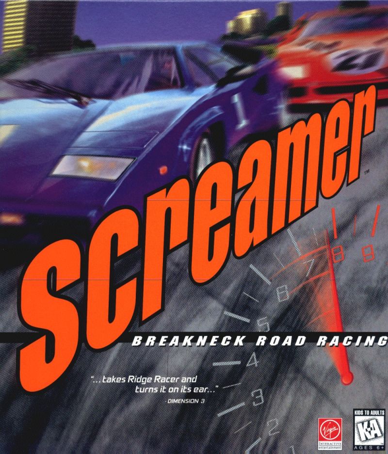 La copertina USA di Screamer
