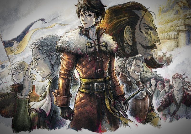 Il cast di Triangle Strategy