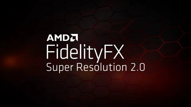 AMD FidelityFX Super Resolution 2.0, il logo ufficiale AMD FidelityFX Super Resolution 2.0, il logo ufficiale