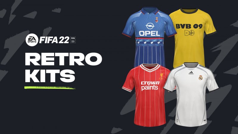 FIFA 22, alcuni dei Kit Retro rilasciati in questi giorni FIFA 22, alcuni dei Kit Retro rilasciati in questi giorni