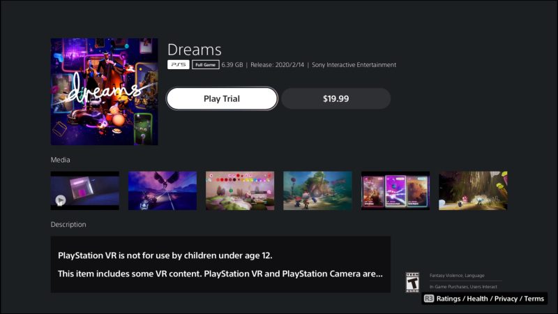 Dreams, il leak della versione PS5 Dreams, il leak della versione PS5