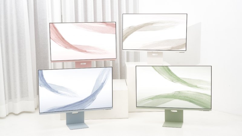 Le quattro colorazioni si Samsung Smart Monitor M8