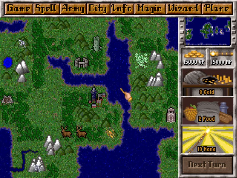 Caster of Magic apporta un'enorme quantità di modifiche a Master of Magic