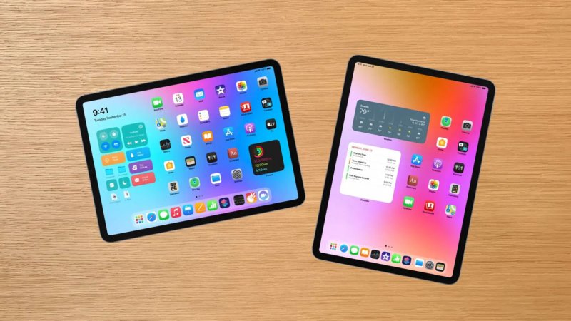 Schermata Home rinnovata su iPadOS 16 Schermata Home rinnovata su iPadOS 16