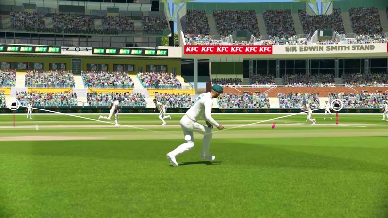 Cricket 22, uno screenshot in partita Cricket 22, uno screenshot in partita