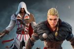 Fortnite, trailer di lancio per Ezio ed Eivor con pizza e mandolino - Notizia