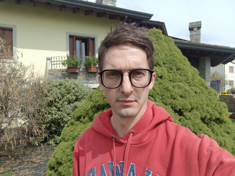 Uno scatto realizzato con la principale anteriore di Vivo V23 5G