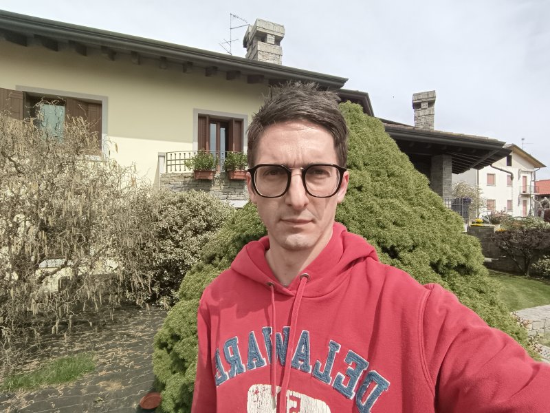 Uno scatto realizzato con la grandangolare anteriore di Vivo V23 5G