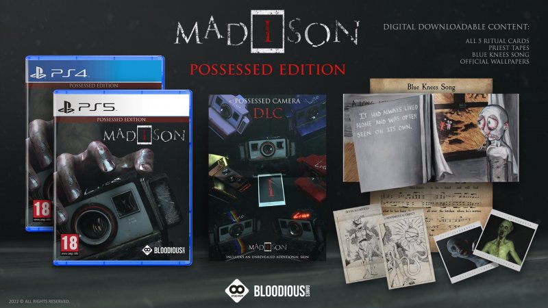 MADiSON physical release for PS5 and PS4
