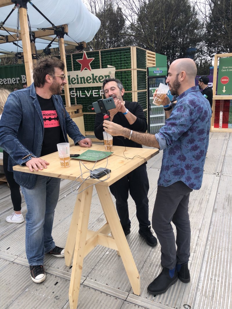 Pierpaolo, Alessio e Francesco in un ambito in cui dimostrano grandi conoscenze tecniche