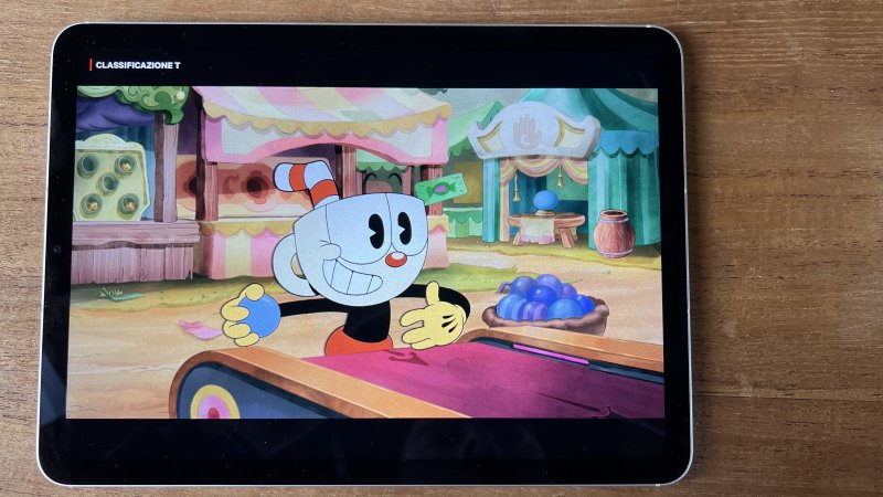 iPad Air 2022 è ottimo per guardare film e serie in streaming