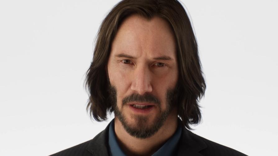 Keanu Reeves rifatto con l'Unreal Engine