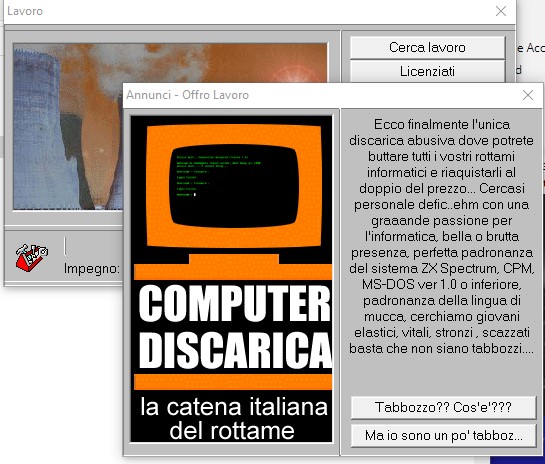 Una delle tante provocazioni di Tabboz Simulator