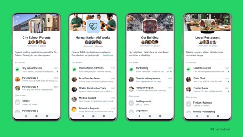 WhatsApp offers Communities, group chats with advanced functions