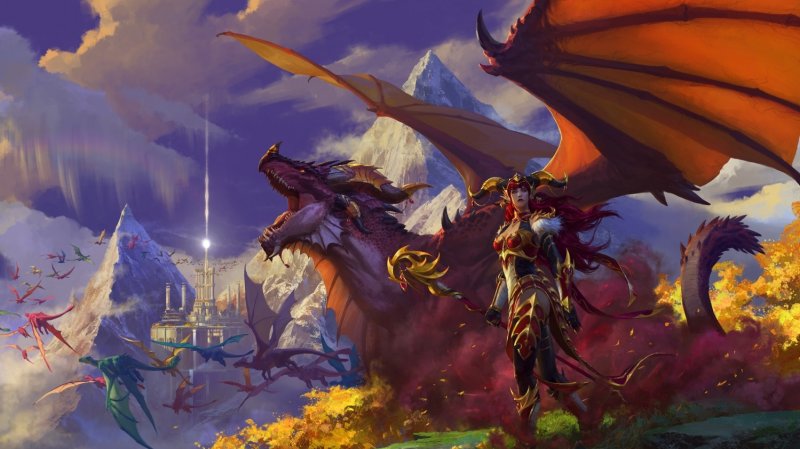 World of Warcraft: Dragonflight, artwork ufficiale