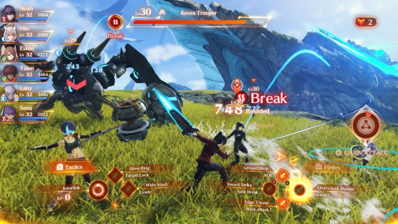 Xenoblade Chronicles 3, schivando al momento giusto possiamo rallentare brevemente il tempo Xenoblade Chronicles 3, schivando al momento giusto possiamo rallentare brevemente il tempo