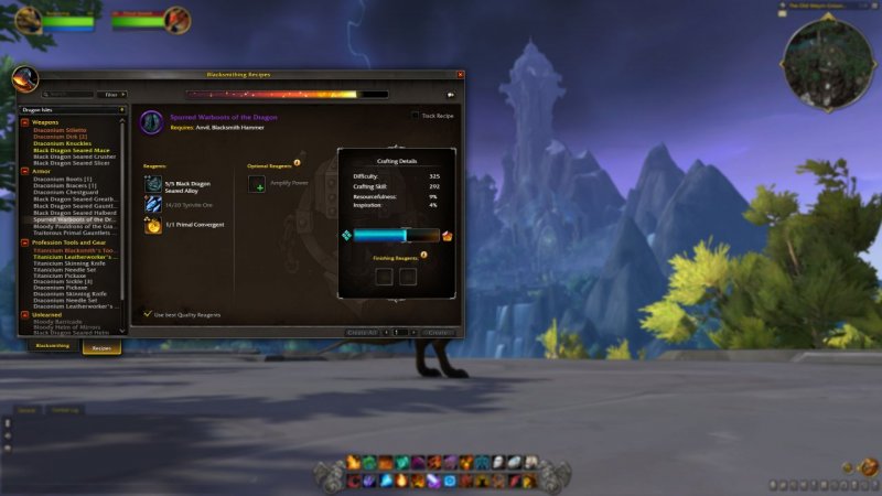 World of Warcraft: Dragonflight, la nuova interfaccia per le professioni