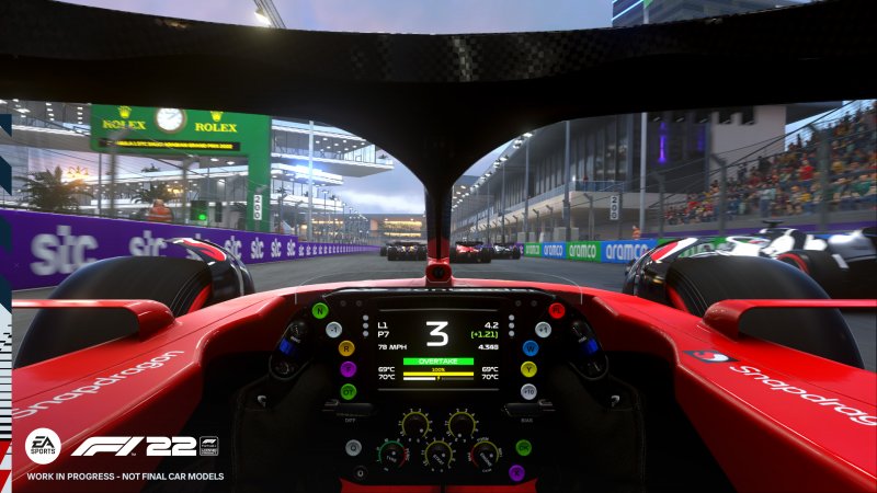 F1 22, view from the cockpit