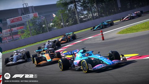 F1 22: gameplay video on the circuit of Catalonia with Fernando Alonso